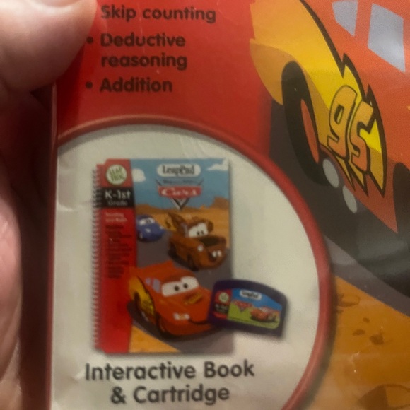 Leap F.  LeapPad Disney Pixar Cars K-1st . Interactive Book & C. - Picture 4 of 9